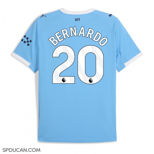 Muški Nogometni Dres Manchester City Bernardo Silva #20 Domaci 2025-26 Kratak Rukav